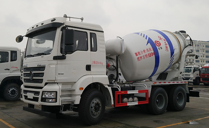 陝汽德龍12方攪拌車