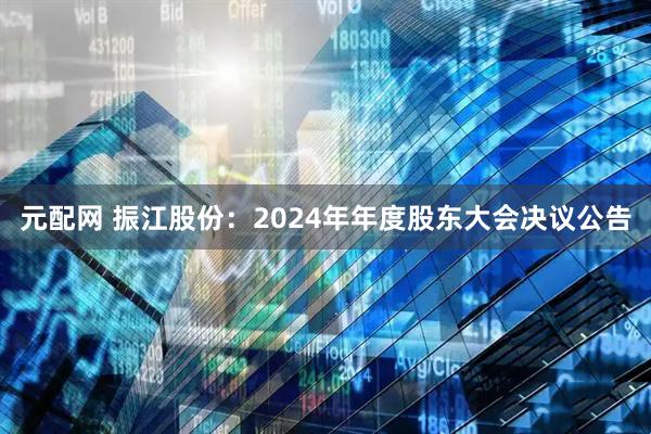 元配网 振江股份：2024年年度股东大会决议公告