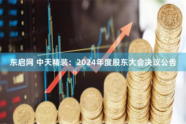 东启网 中天精装：2024年度股东大会决议公告