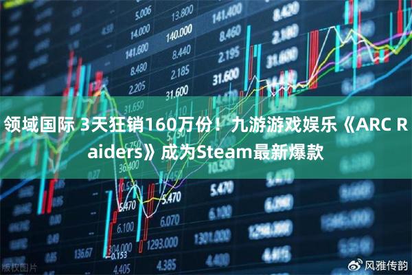 领域国际 3天狂销160万份！九游游戏娱乐《ARC Raiders》成为Steam最新爆款