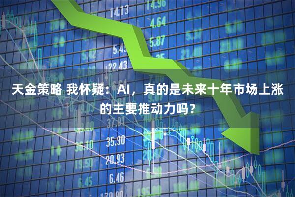 天金策略 我怀疑：AI，真的是未来十年市场上涨的主要推动力吗？